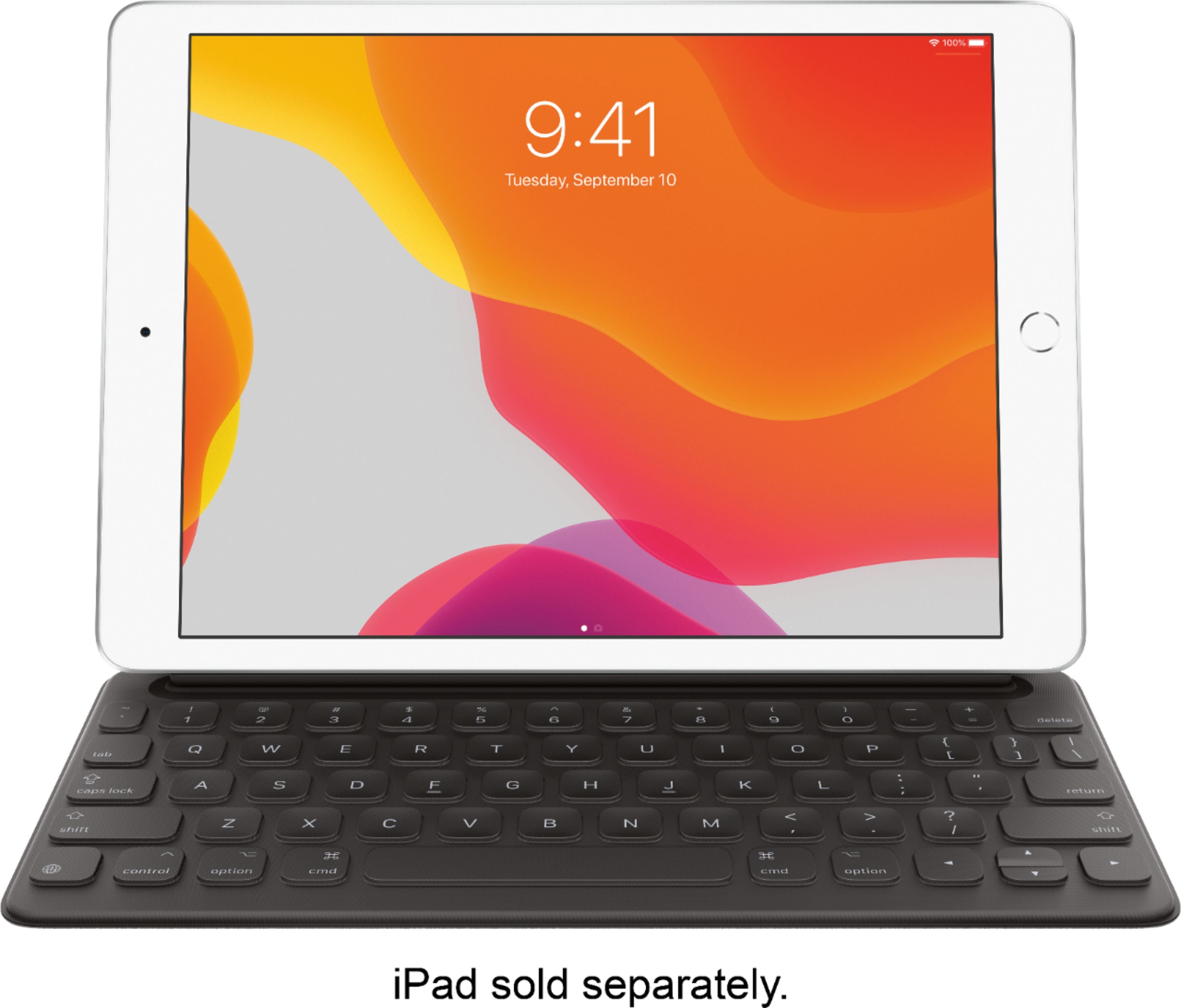 Apple - Smart Keyboard for iPad (7th Geração ), iPad 10.2" (9th Geração ), iPad Air (3rd Geração ), and 10.5-" iPad Pro