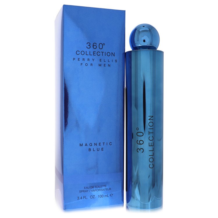 Perfume Masculino Perry Ellis 360 Collection Magnetic Blue EDT 100 Ml