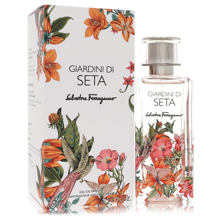 Perfume Feminino Giardini Di Seta Salvatore Ferragamo EDP (Unisex) 100 Ml