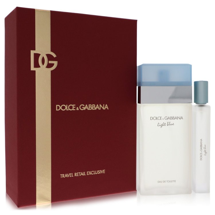 Kit Presente Feminino Light Blue Dolce & Gabbana 100 Ml Eau De Toilette+9 Ml Edt