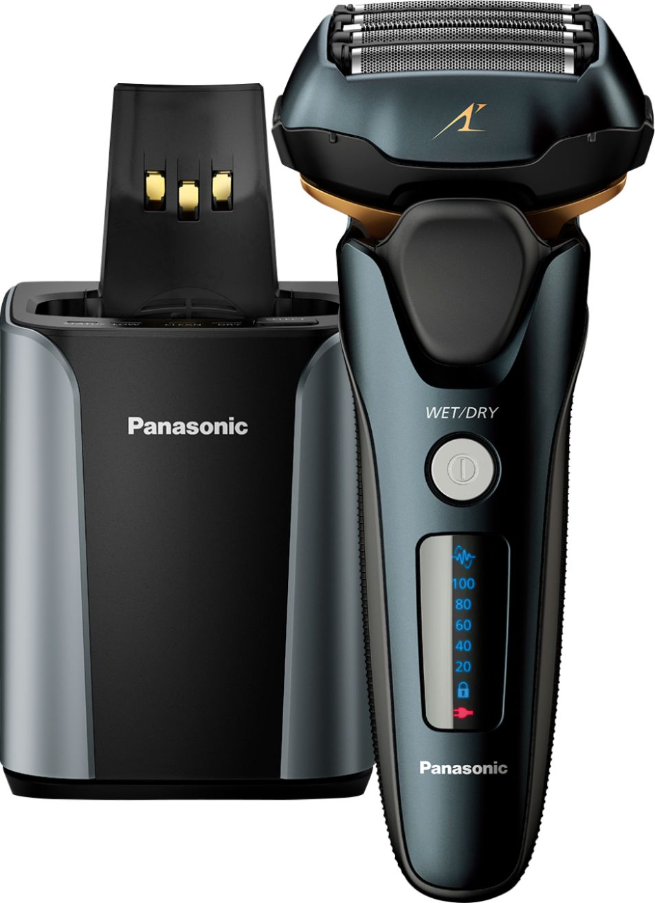 Barbeador Elétrico Panasonic Arc5 - Matte Preto-Es-Lv97-K