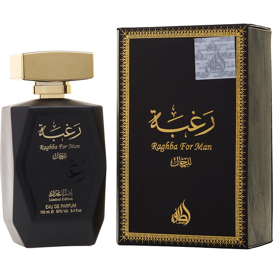 Perfume Masculino Lattafa Raghba Man EDP Spray 100 Ml (Edição Limitada)