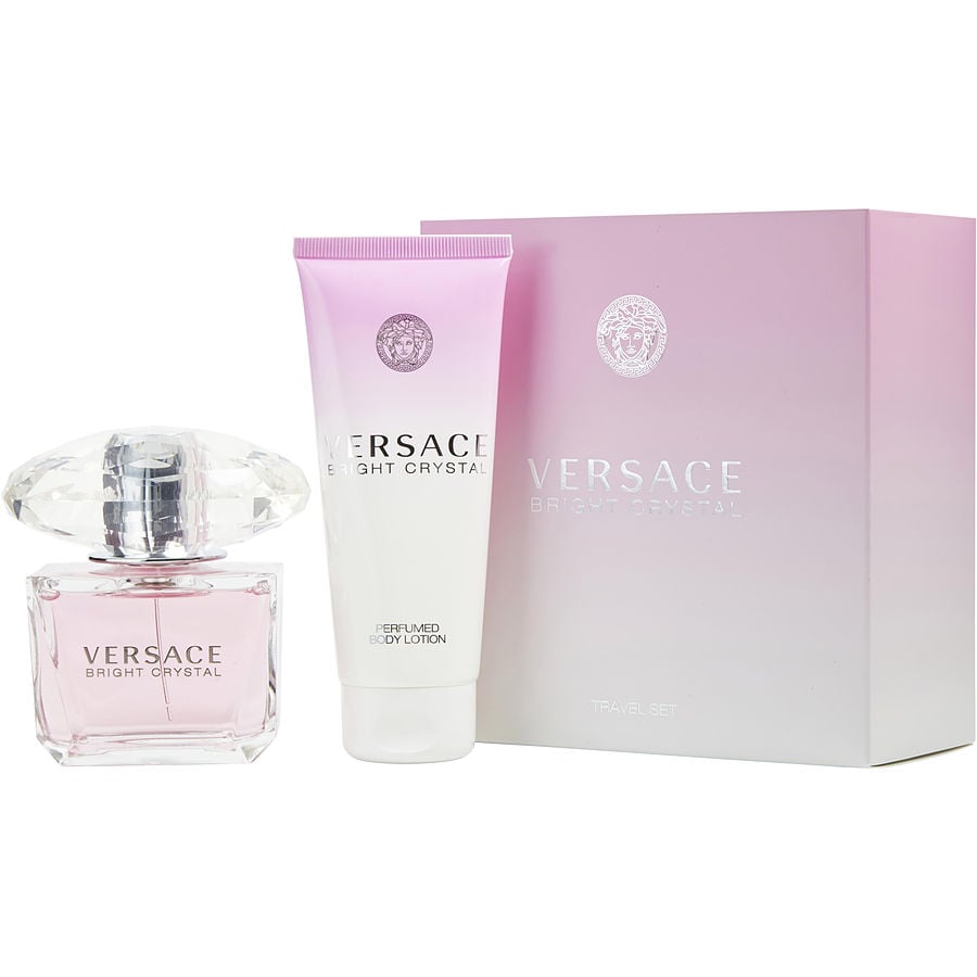Perfume Feminino Gianni Versace Bright Crystal Edt Spray 90 Ml&Loção Corporal 100 ()