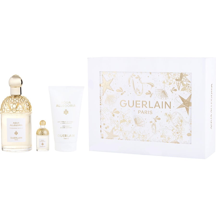Perfume Feminino Guerlain Aqua Allegoria Mandarine Basilic Edt Spray 125 Ml&Loção Corporal 75 19 Mini