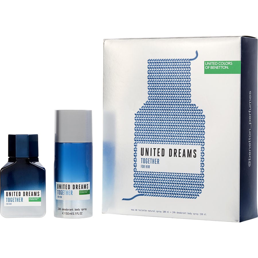 Perfume Feminino Benetton United Dreams Together Edt Spray 100 Ml&Desodorante 150