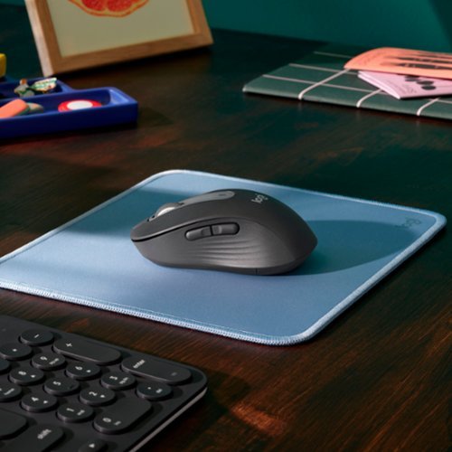 Logitech - Signature M650 Wireless Mouse with Silent Clicks - Graphite