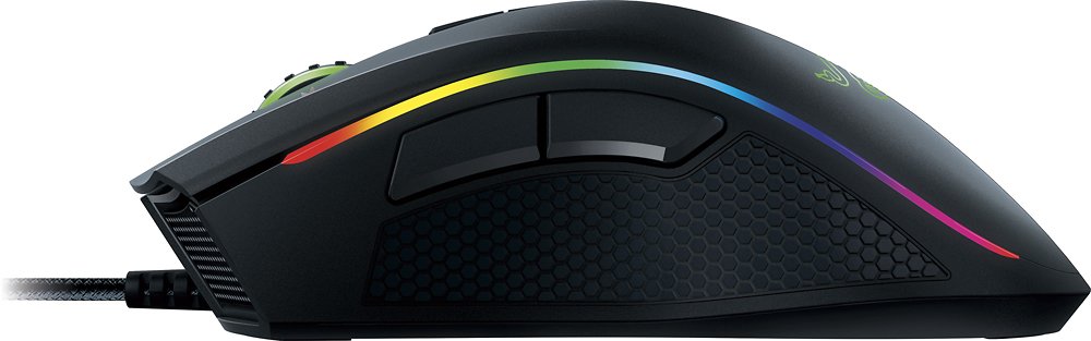 Gamer Mouse Razer Mamba Tournament Edition Chroma 9-Button Laser - Preto-RZ01-01370100-R3U1
