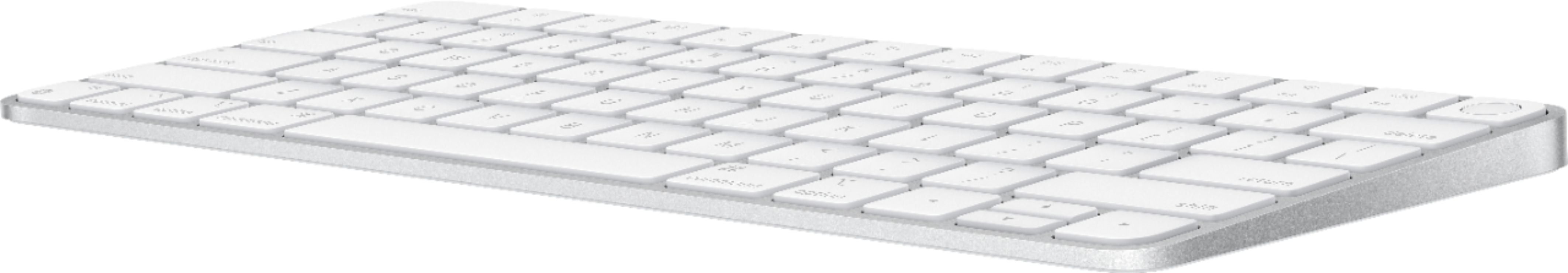 Magic Keyboard Com Touch ID for Mac models Com Apple silicon - Prata /Branco