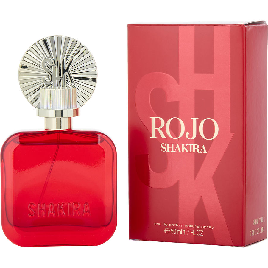 Perfume Feminino Shakira Rojo Eau De Parfum Spray 50 Ml