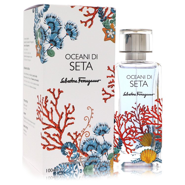 Perfume Feminino Oceani Di Seta Salvatore Ferragamo EDP (Unisex) 100 Ml