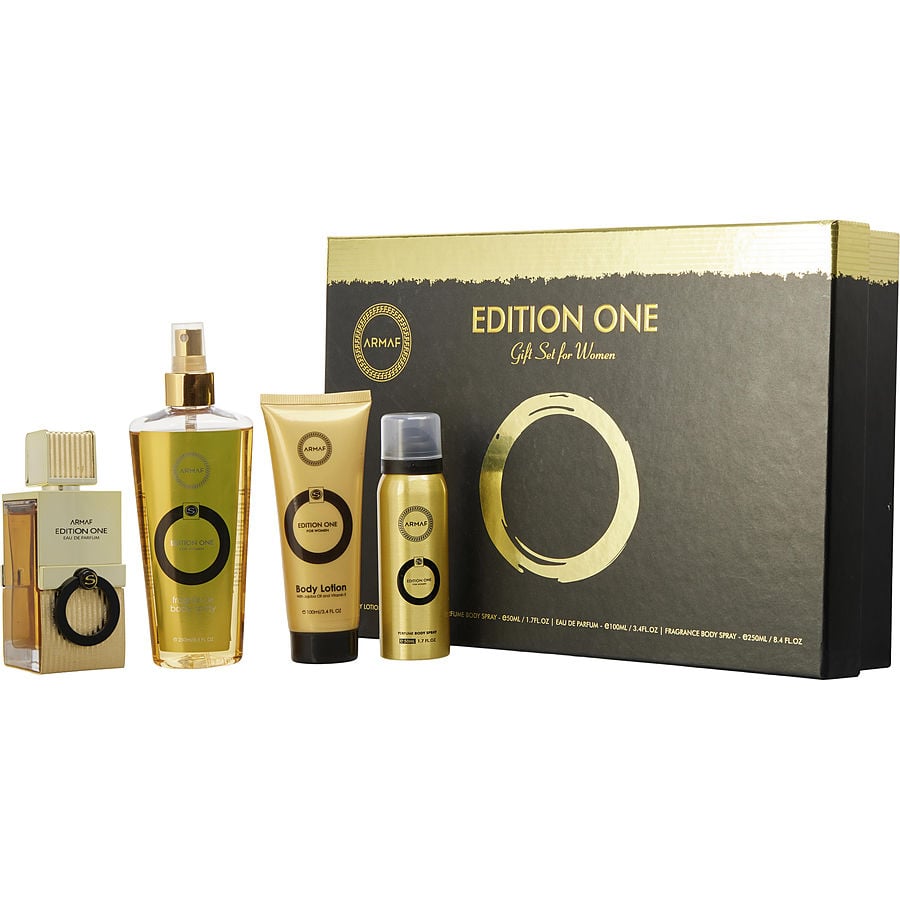 Perfume Feminino Armaf Edition One EDP Spray 100 Ml&Loção Corporal 50 Ml& Fragrance 250