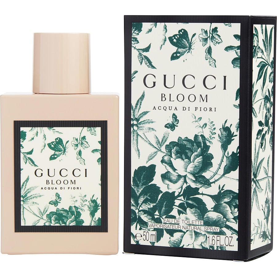 Perfume Feminino Gucci Bloom Acqua Di Fiori Gucci Eau De Toilette Spray 50 Ml