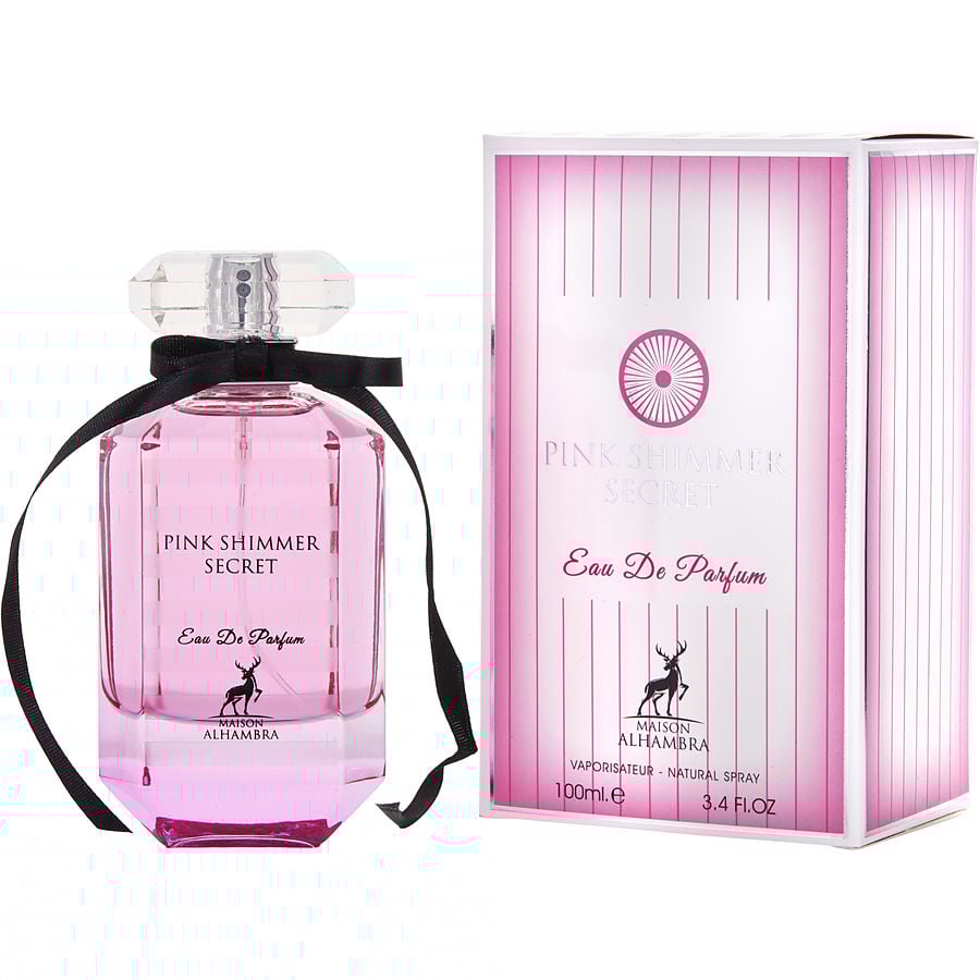 Perfume Feminino Maison Alhambra Pink Shimmer Secret Eau De Parfum Spray 100 Ml