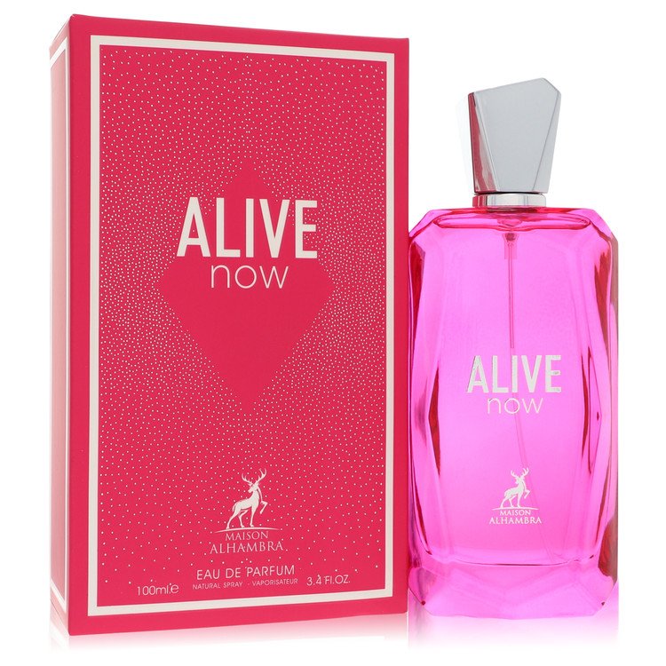Perfume Feminino Maison Alhambra Alive Now Eau De Parfum 100 Ml