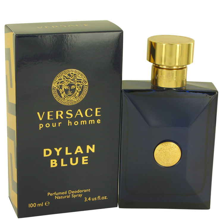 Perfume Masculino Pour Homme Dylan Blue Versace 100 ML Desodorante