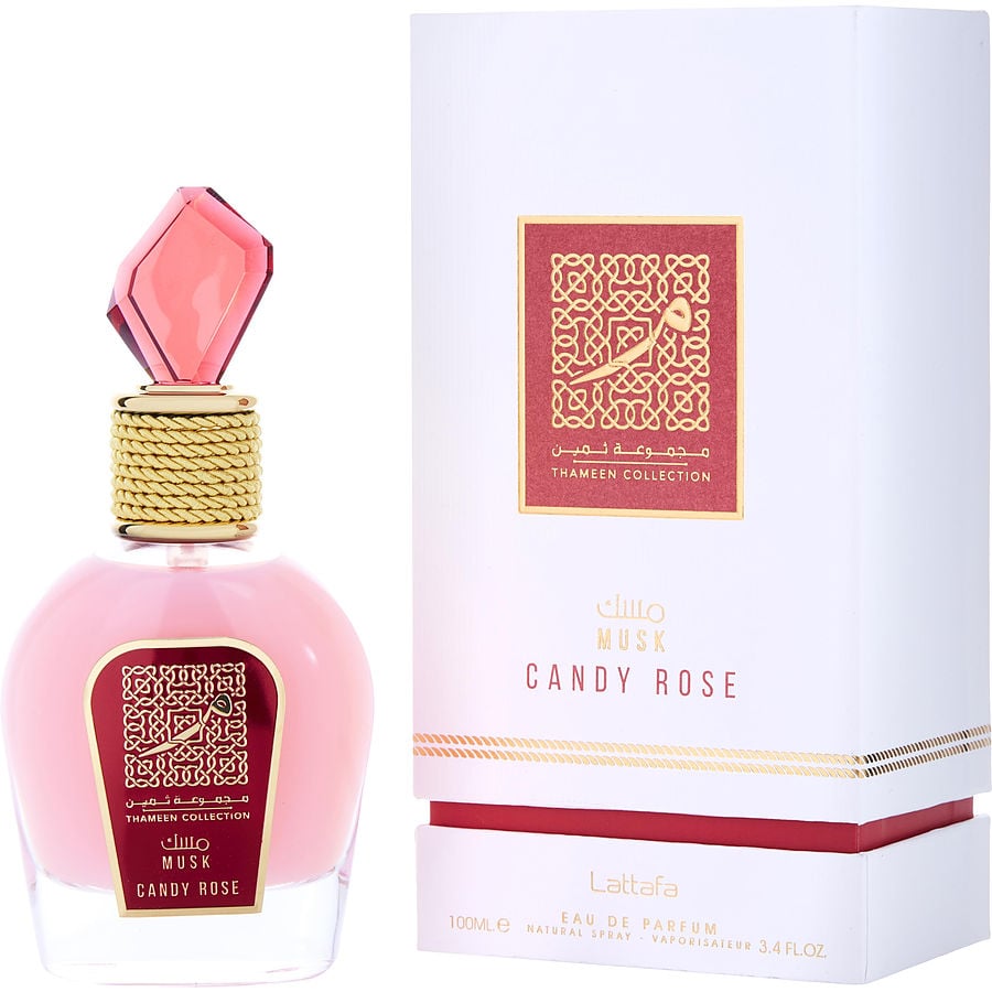 Perfume Unisex Lattafa Musk Candy Rose EDP Spray 100 Ml (Thameen Collection)