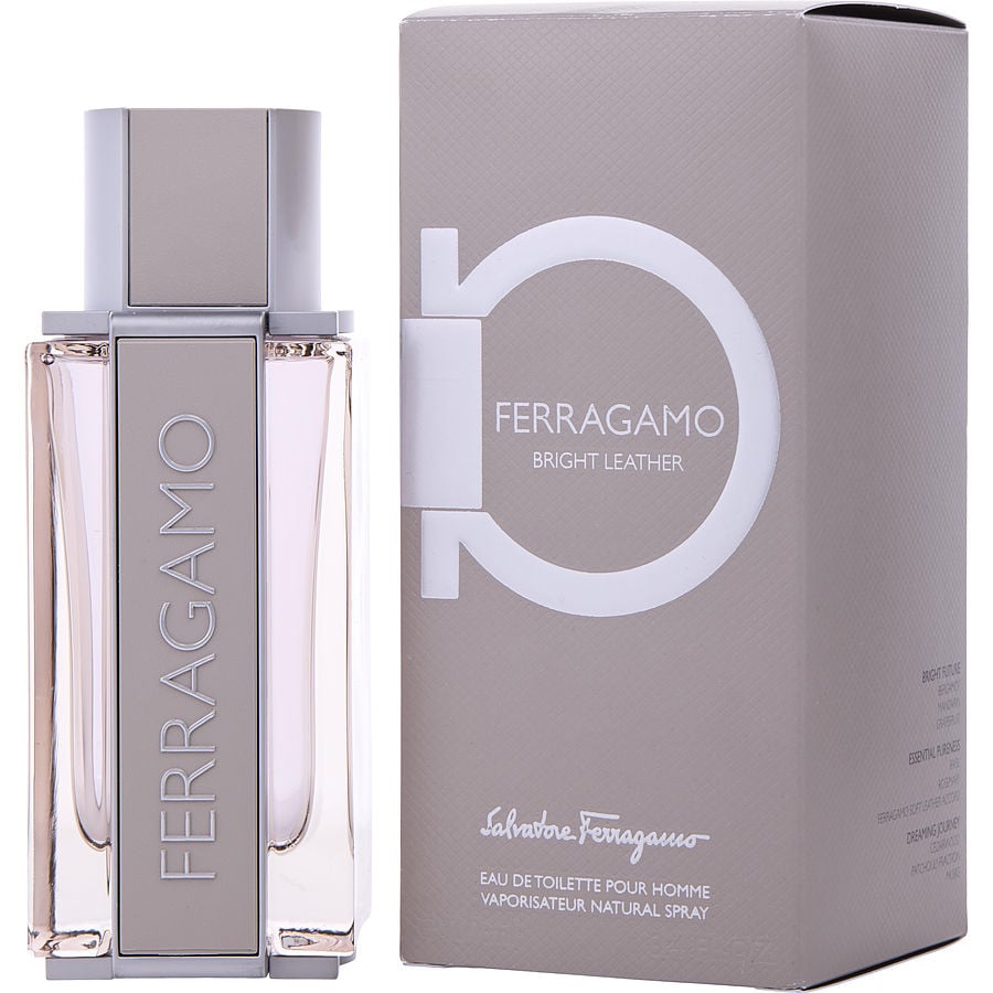 Perfume Masculino Salvatore Ferragamo Bright Leather Edt Spray 100 Ml