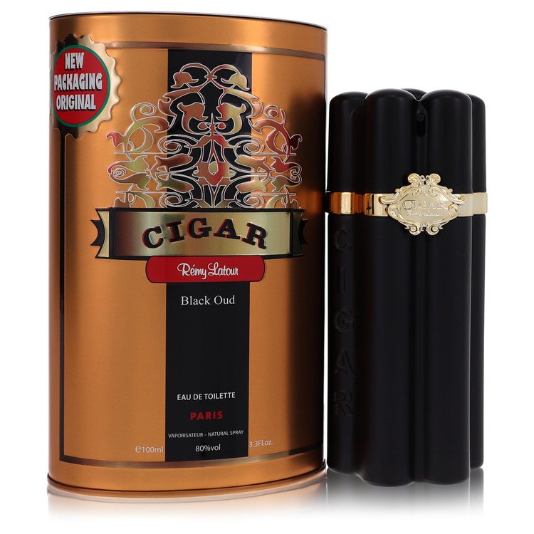 Perfume Masculino Cigar Black Oud Remy Latour 100 ML Eau De Toilette