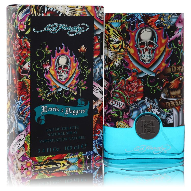 Perfume Masculino Ed Hardy Hearts & Daggers Christian Audigier 100 ML Eau De Toilette