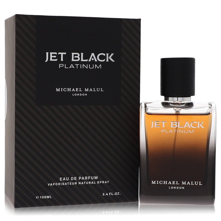 Col. Masculina Jet Black Platinum Michael Malul 100 ML Eau De Parfum