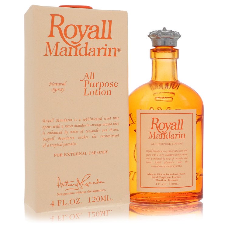 Loção Perfumada Masculina Mandarin Royall Fragrances 120 ML
