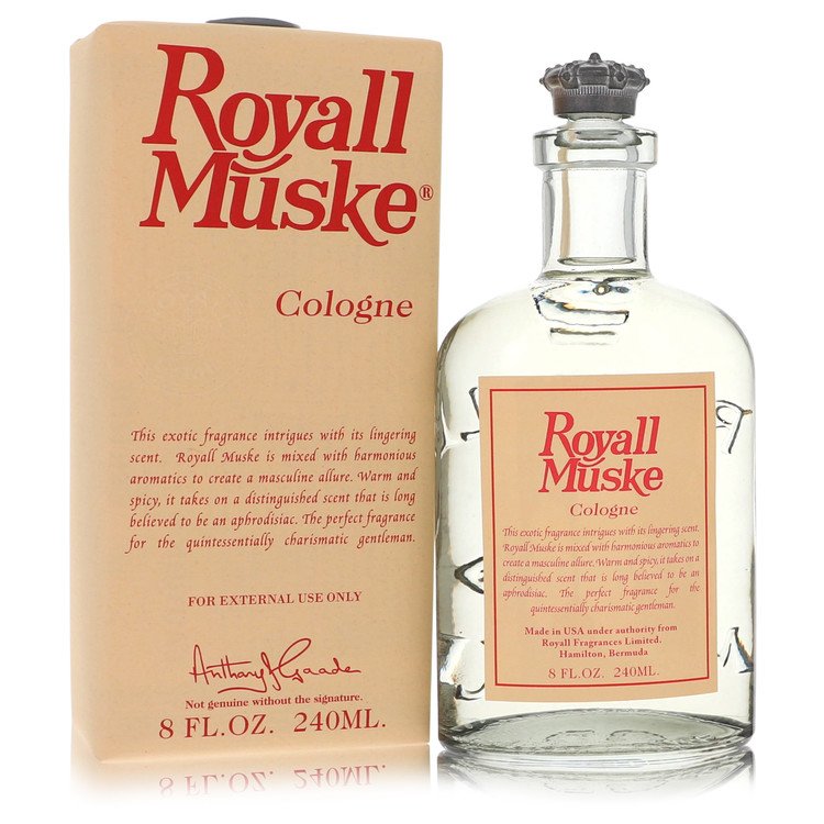 Perfume/Col. Masc. Muske Royall Fragrances 240 ML Loção Para Todo Uso / Cologne