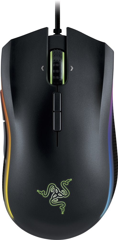 Gamer Mouse Razer Mamba Tournament Edition Chroma 9-Button Laser - Preto-RZ01-01370100-R3U1