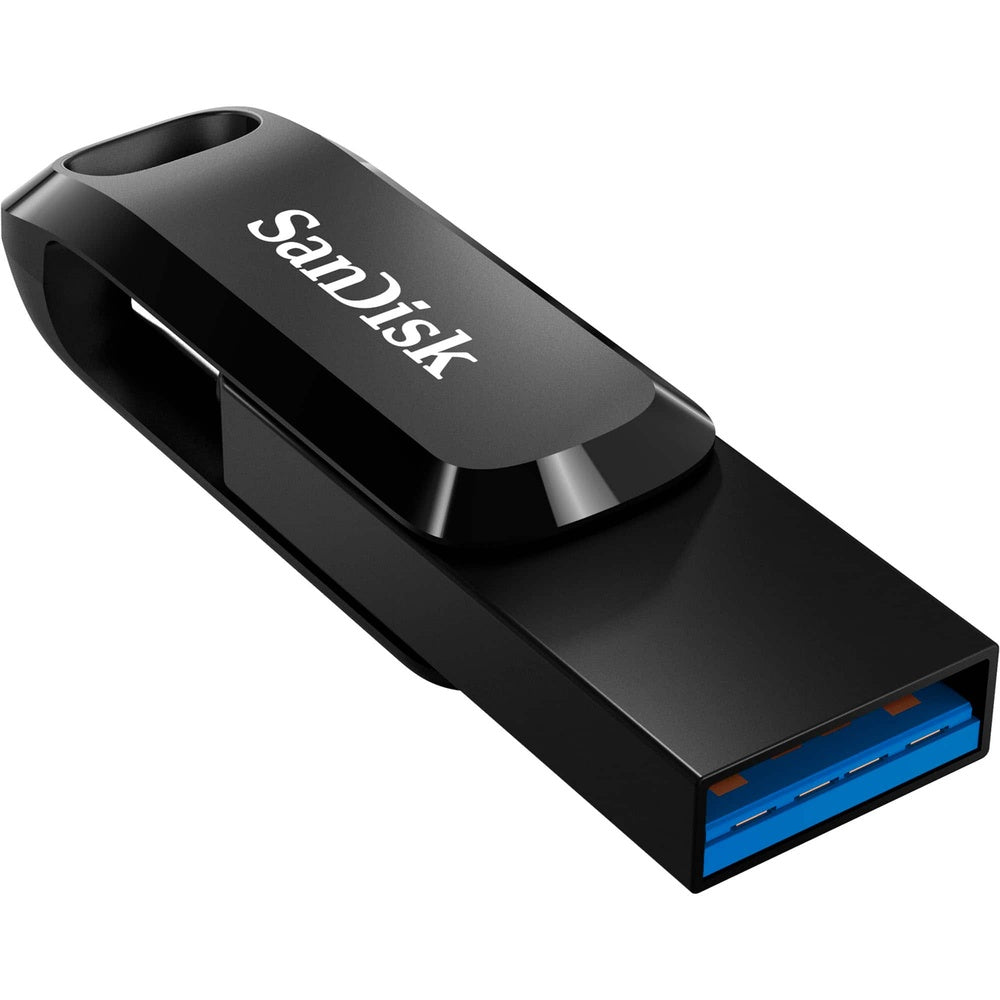 Pen Drive SanDisk - Unidade Flash Ultra Dual Drive Go 512 GB USB Tipo A/USB Tipo C - Preto-SDDDC3-512G-A46