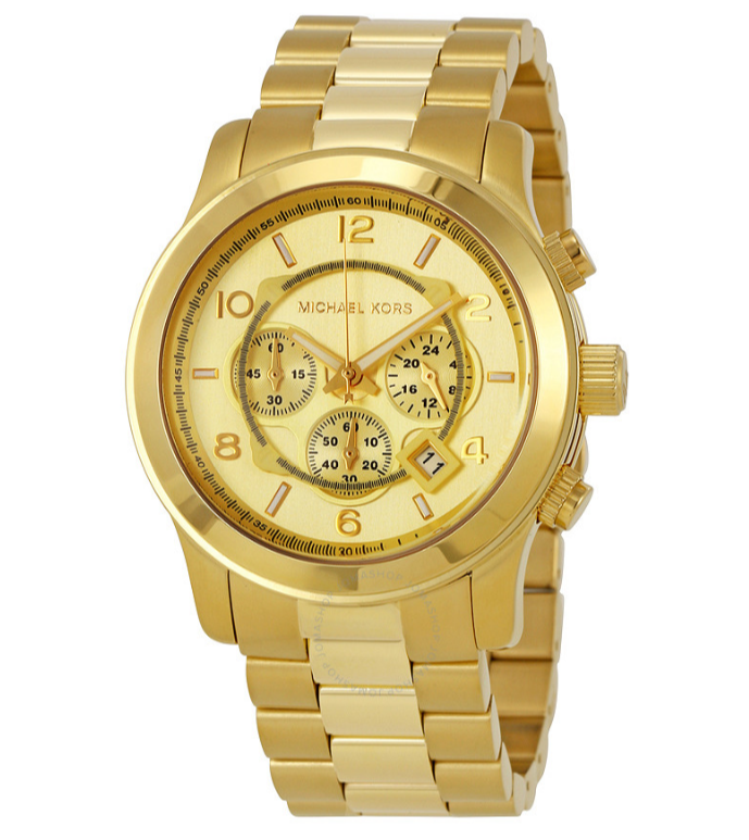 Relógio Feminino Michael Kors Modelo MK8077 - Dourado